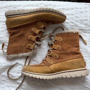 Sorel Boots Joan Cozy Shearling Ankle Bootie